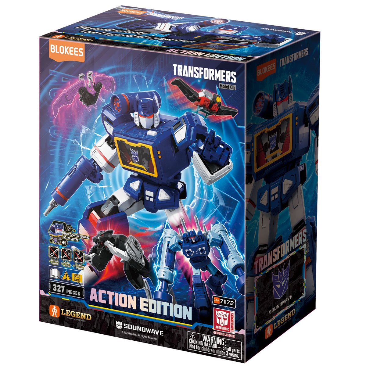 Blokees Transformers Soundwave Action Edition G1 Model Kit
