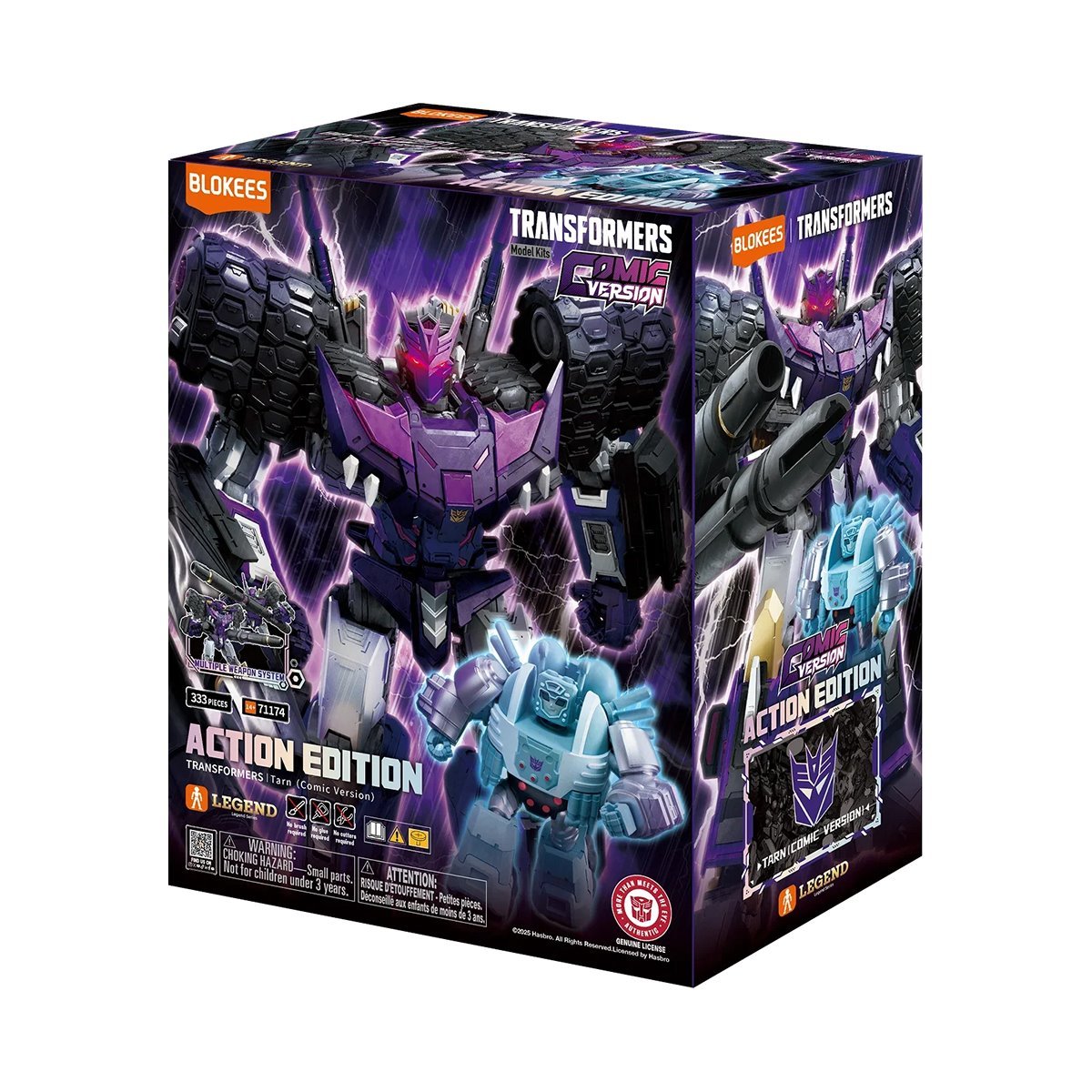Blokees Transformers Comic Version Tarn Action Edition Model Kit