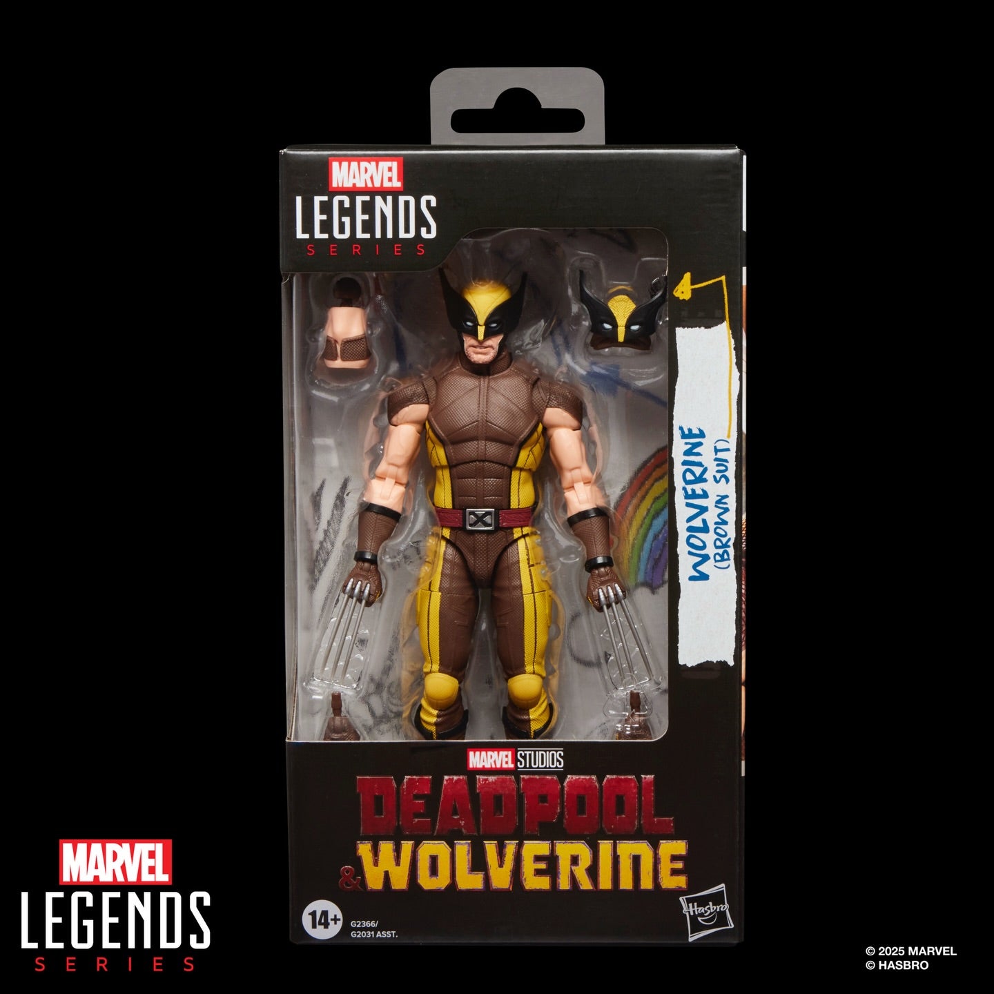 Marvel Legends Deadpool & Wolverine Wolverine (Brown Suit) Action Figure