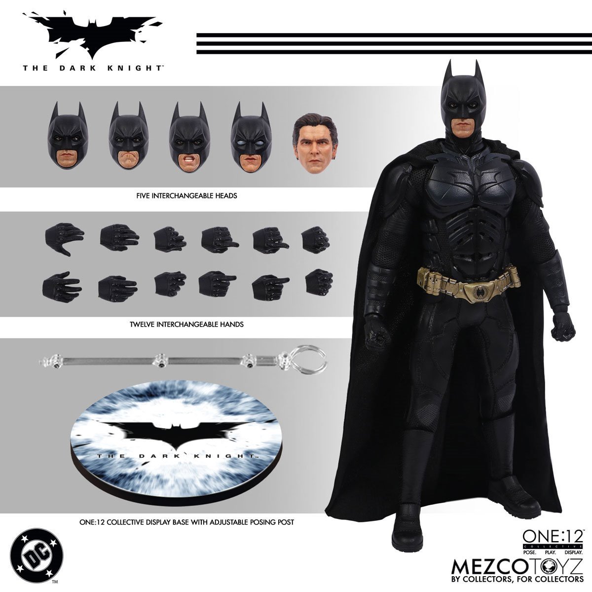 Mezco The Dark Knight Batman One:12 Collective Action Figure