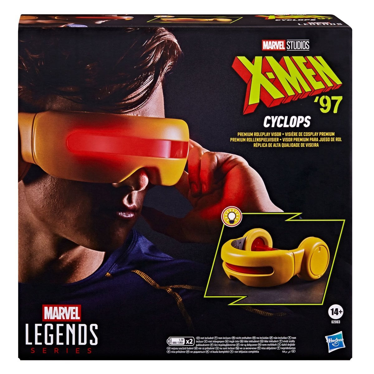 Marvel Legends Series X-Men 97 Cyclops Premium Roleplay Visor Prop Replica