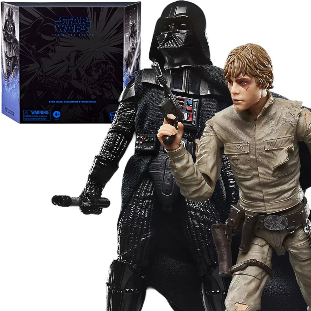 Star Wars The Black Series The Empire Strikes Back Darth Vader & Luke Skywalker 6-Inch Action Figures
