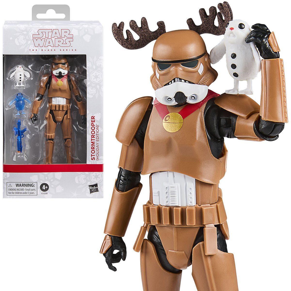 Star Wars The Black Series Stormtrooper (Holiday Edition) 6-Inch Action Figure