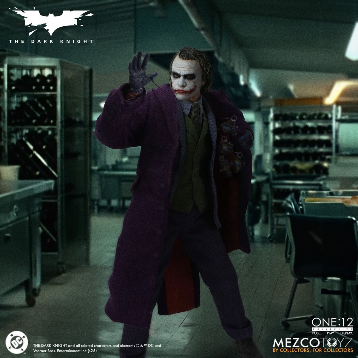 Mezco The Dark Knight Joker One:12 Collective Action Figure