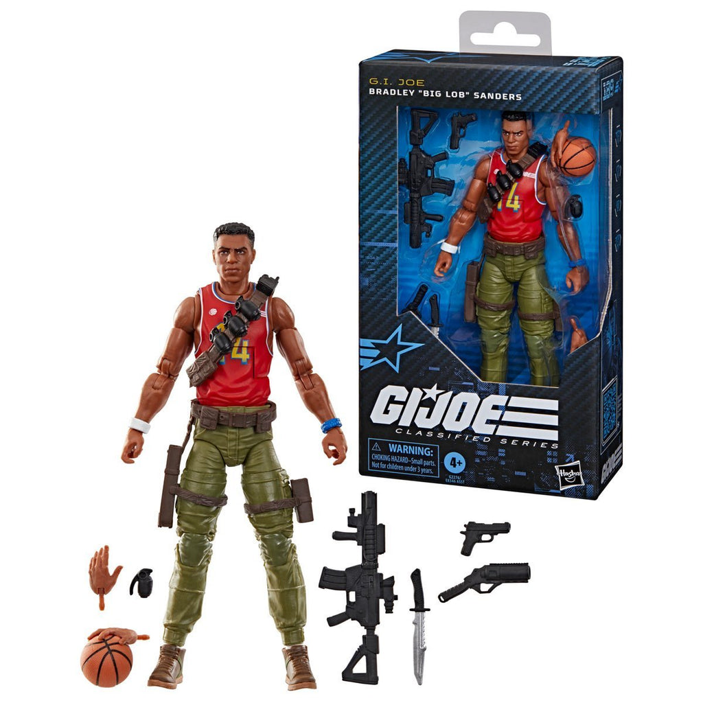 G.I. Joe Classified Series #189 Bradley Big Lob Sanders 6-Inch Action Figure, Wave 16