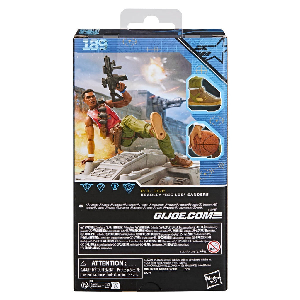 G.I. Joe Classified Series #189 Bradley Big Lob Sanders 6-Inch Action Figure, Wave 16