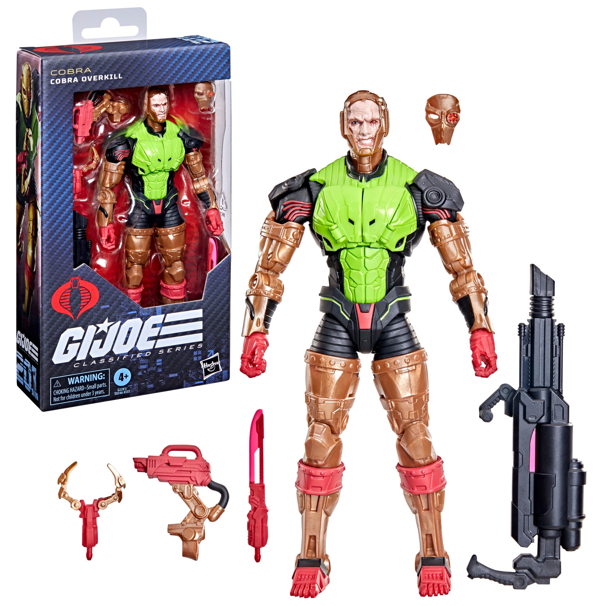 G.I. Joe Classified Series #201, Cobra Overkill Action Figure