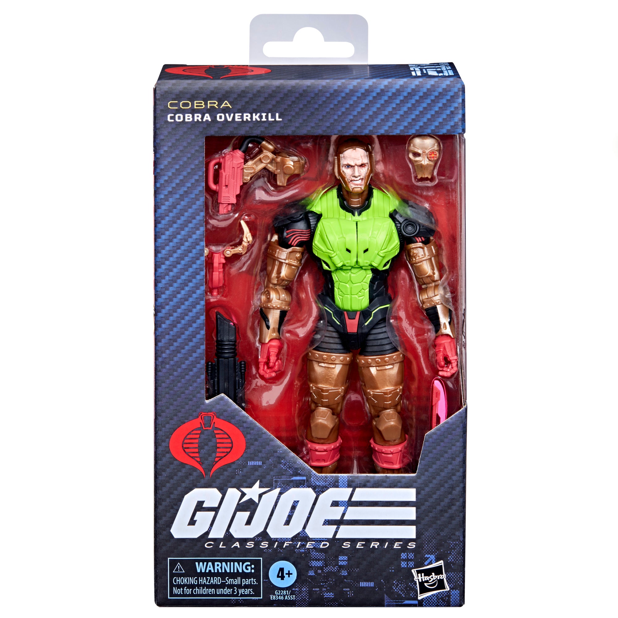 G.I. Joe Classified Series #201, Cobra Overkill Action Figure