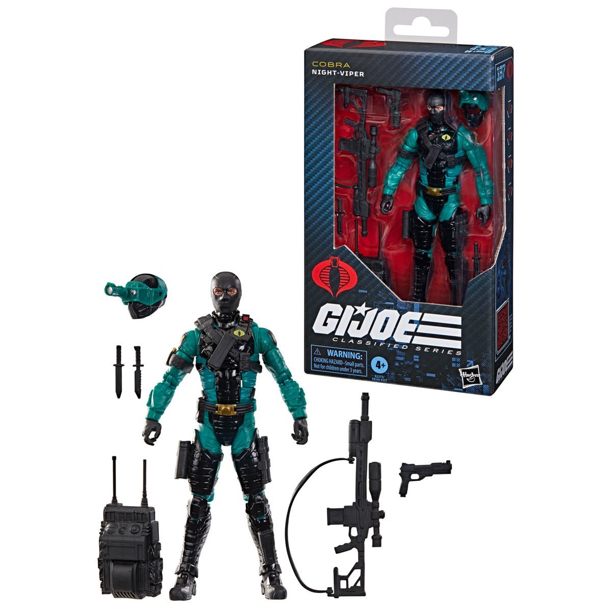 G.I. Joe Classified Series #187 Night-Viper 6-Inch Action Figure