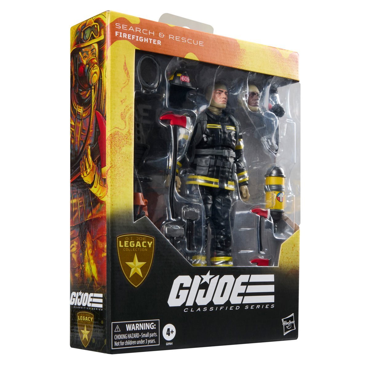 G.I. Joe Classified Series Search & Rescue Firefighter 6-Inch Action Figure