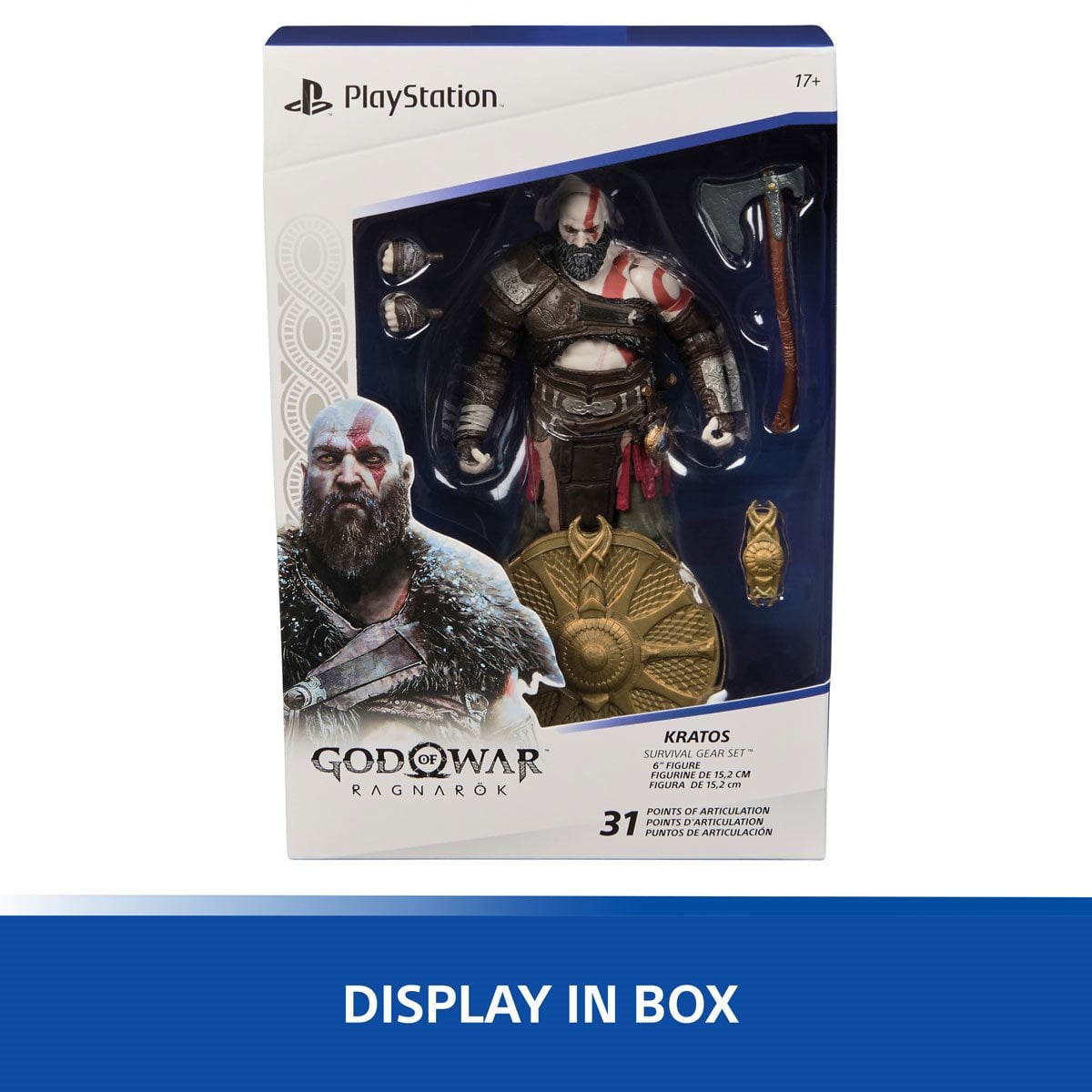 PlayStation Shapes Collection God of War Kratos 6-Inch Action Figure