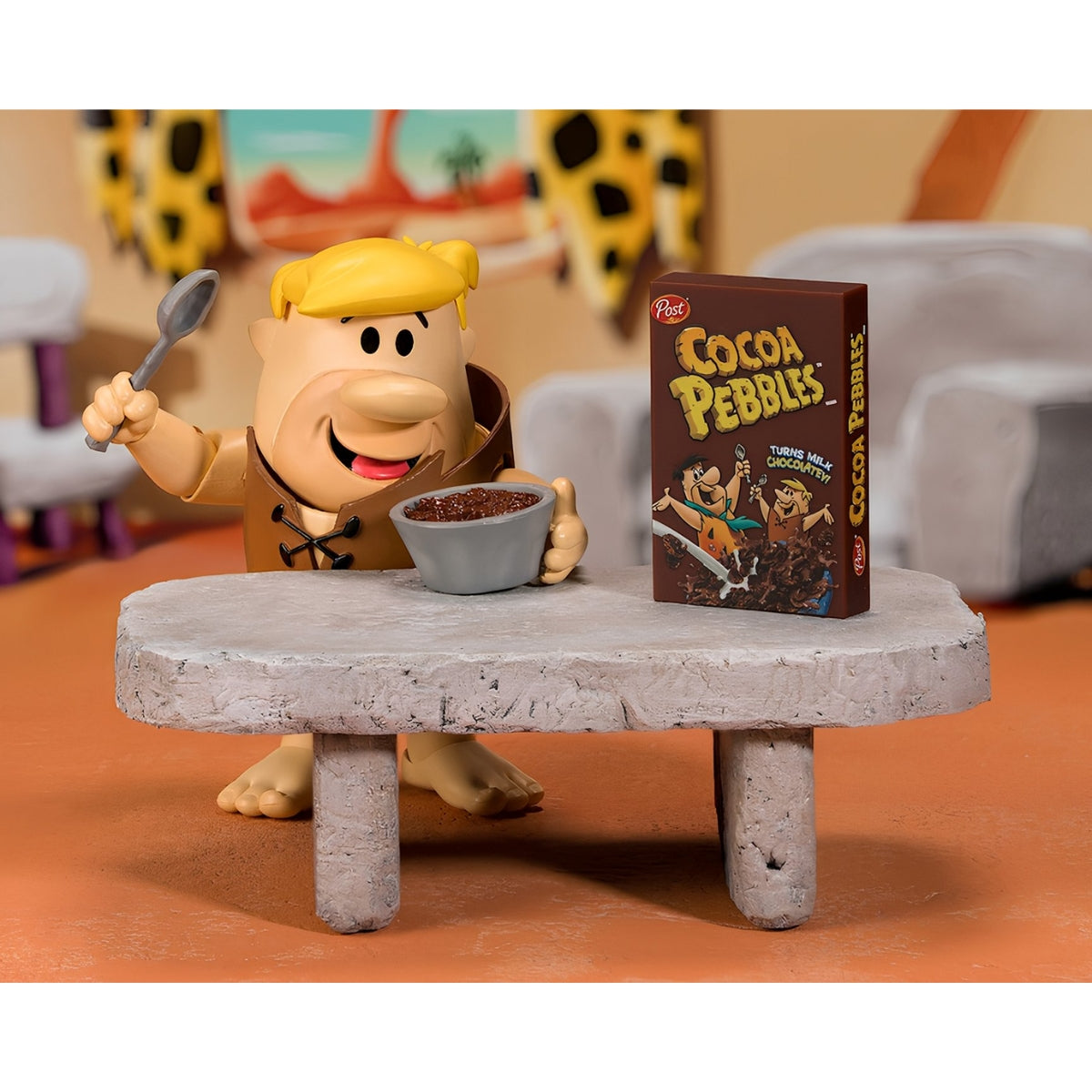 Jada Toys Cocoa Pebbles Barney Rubble 6-Inch Action Figure