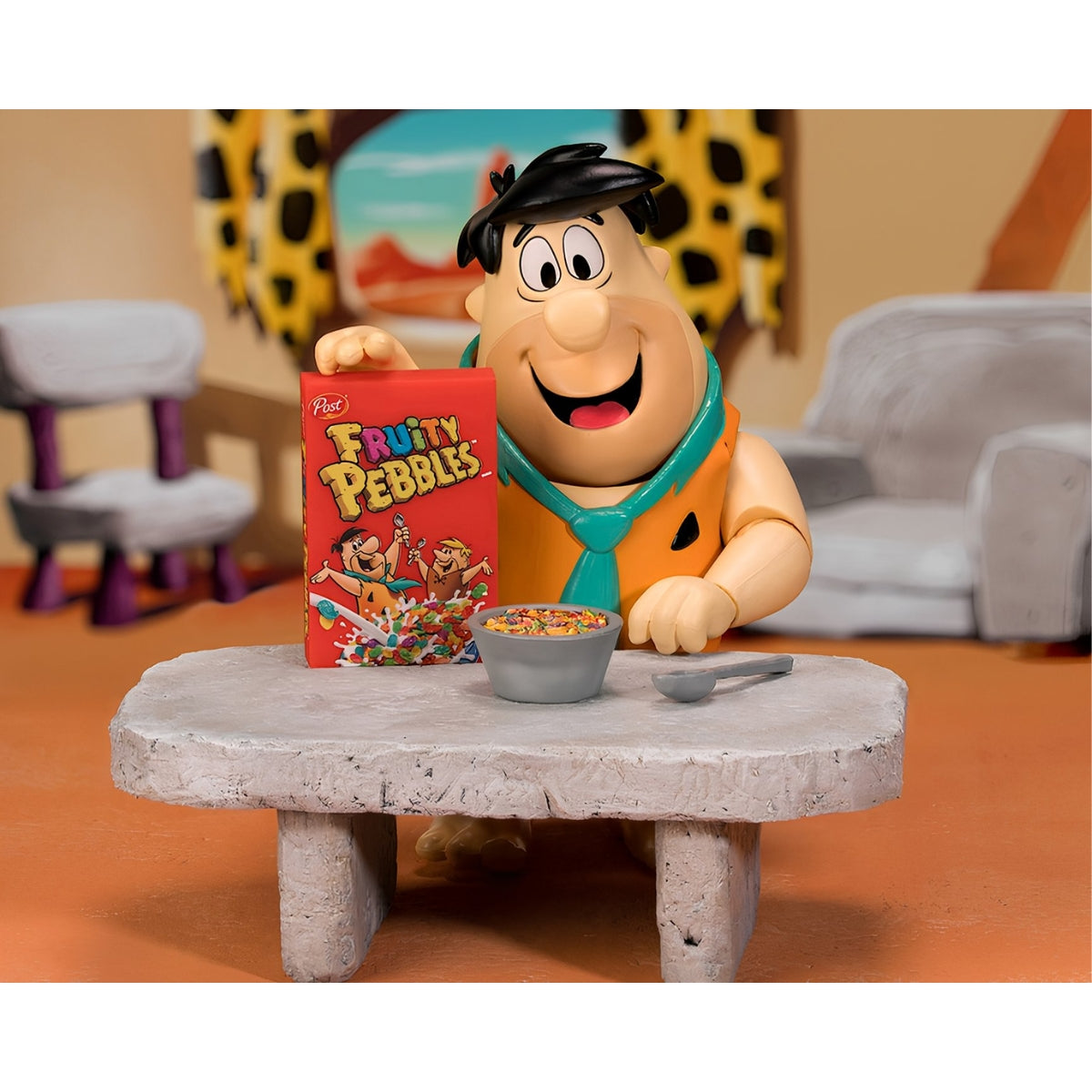 Jada Toys Fruity Pebbles Fred Flinstone 6-Inch Action Figure