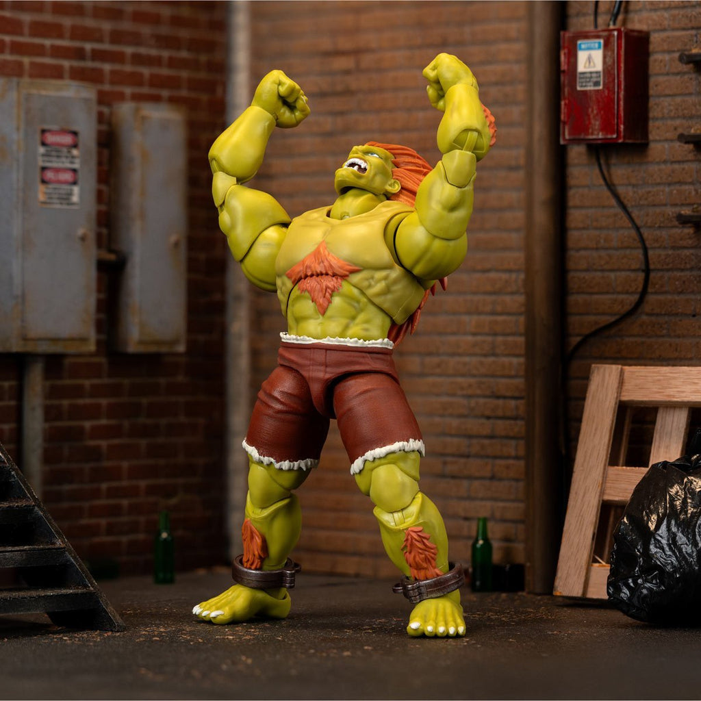 Jada Toys Ultra Street Fighter II Blanka 6-Inch Scale Deluxe Action Figure