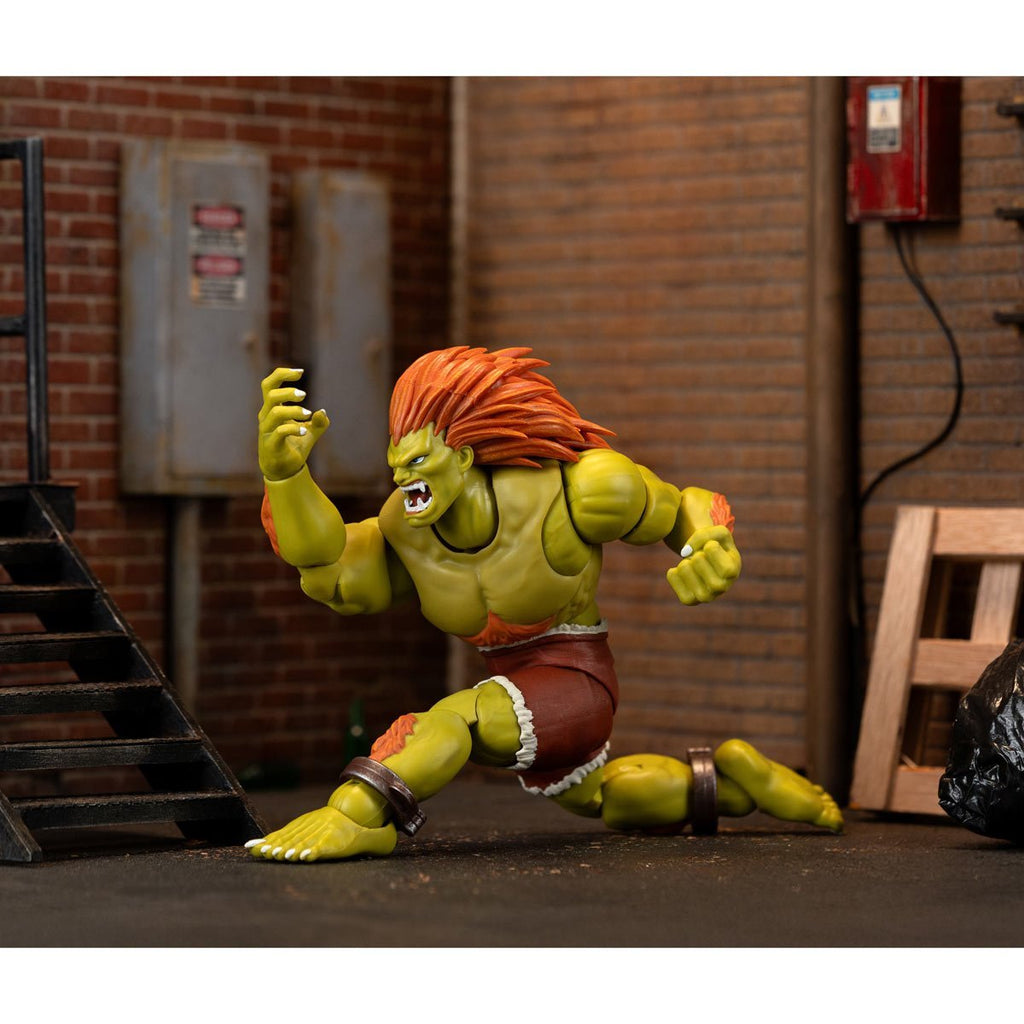 Jada Toys Ultra Street Fighter II Blanka 6-Inch Scale Deluxe Action Figure