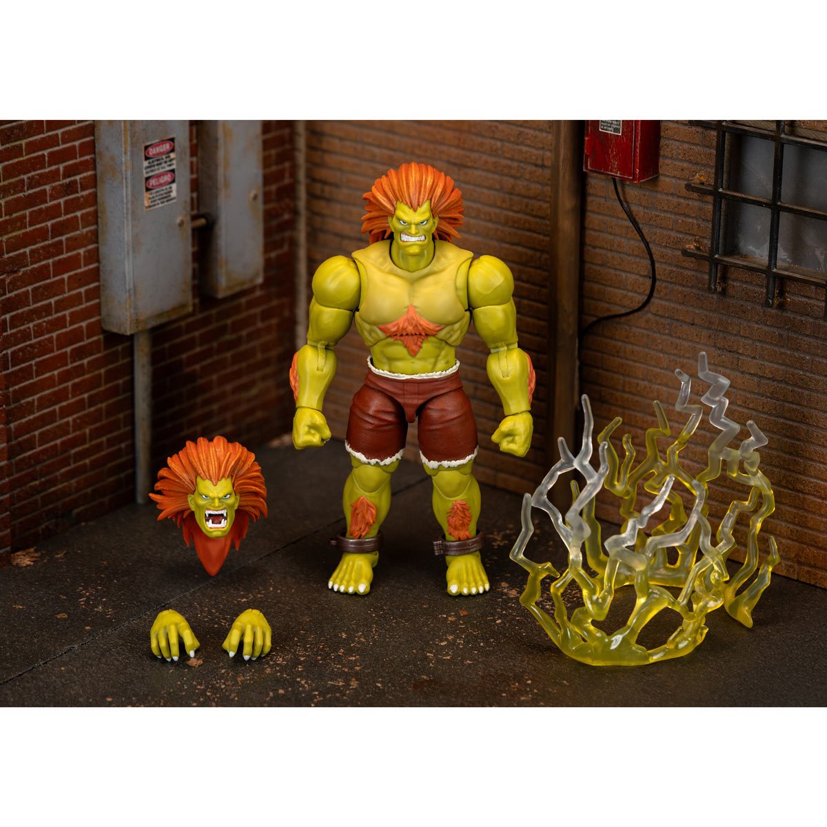 Jada Toys Ultra Street Fighter II Blanka 6-Inch Scale Deluxe Action Figure