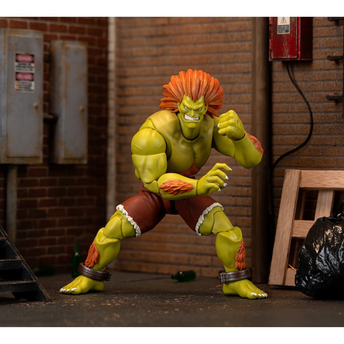 Jada Toys Ultra Street Fighter II Blanka 6-Inch Scale Deluxe Action Figure