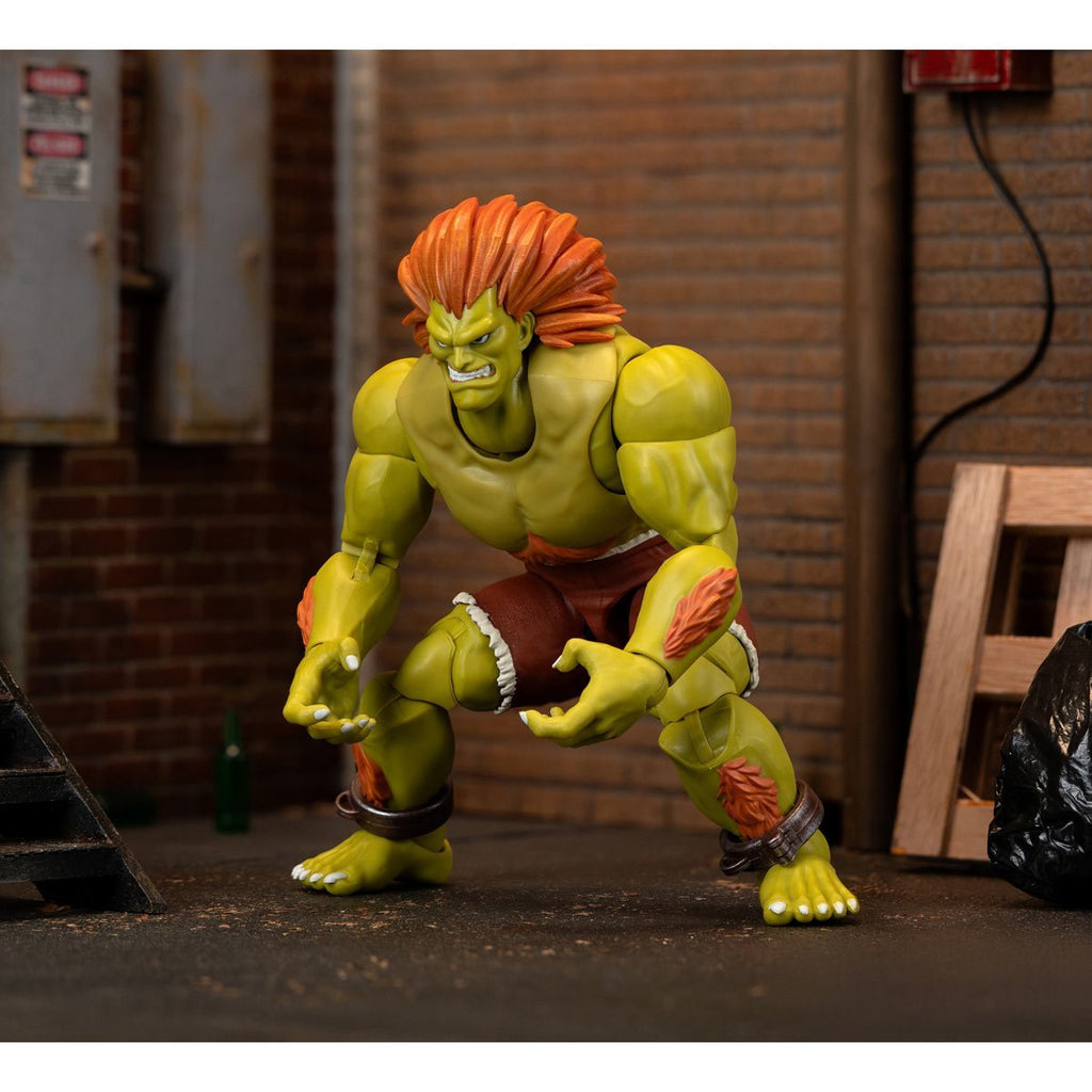 Jada Toys Ultra Street Fighter II Blanka 6-Inch Scale Deluxe Action Figure