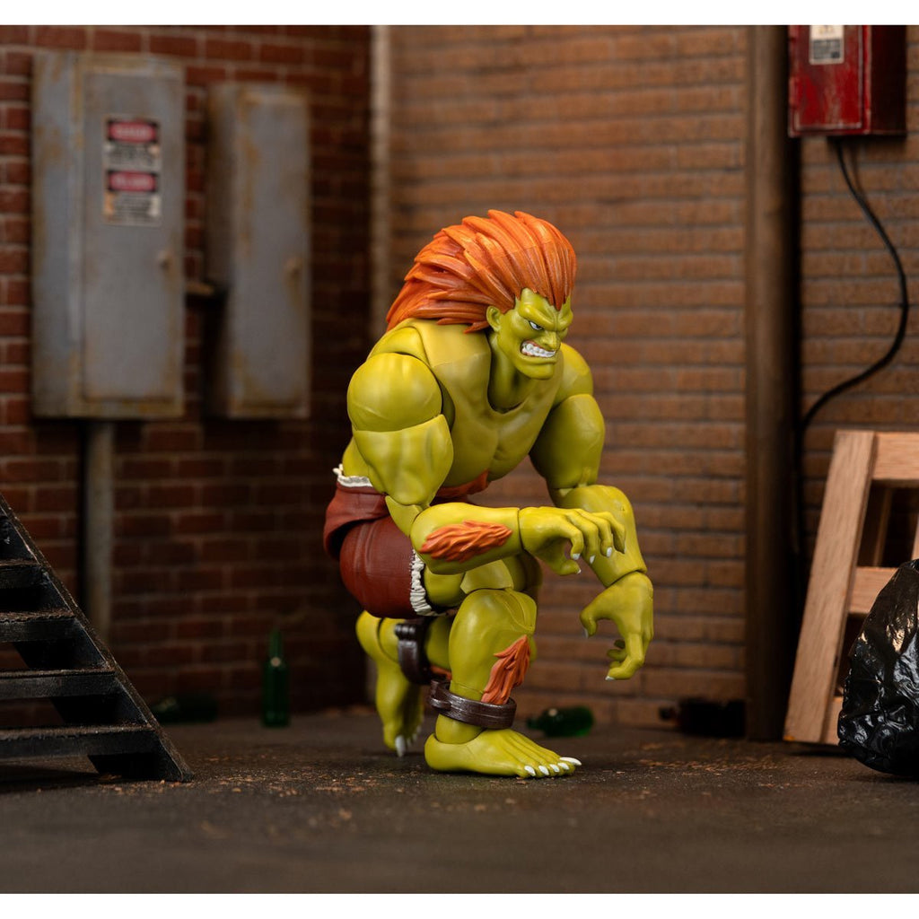 Jada Toys Ultra Street Fighter II Blanka 6-Inch Scale Deluxe Action Figure