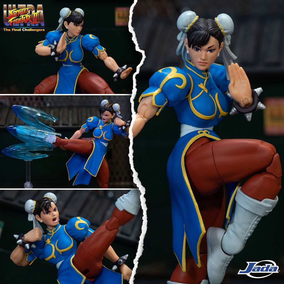 Jada Toys Ultra Street Fighter II Chun-Li 6-Inch Scale Action Figure
