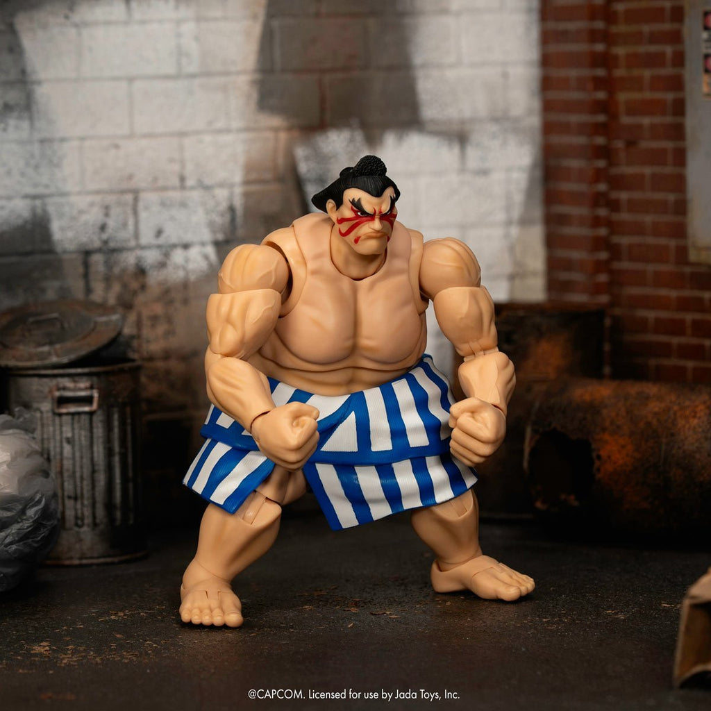 Jada Toys Ultra Street Fighter II E. Honda 6-Inch Scale Deluxe Action Figure