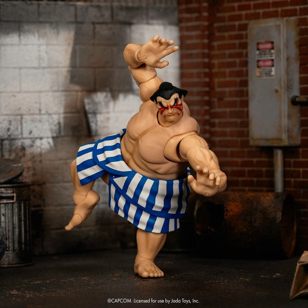 Jada Toys Ultra Street Fighter II E. Honda 6-Inch Scale Deluxe Action Figure