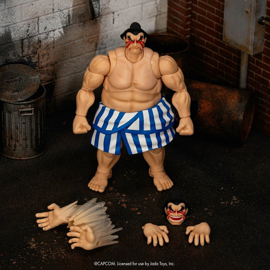 Jada Toys Ultra Street Fighter II E. Honda 6-Inch Scale Deluxe Action Figure