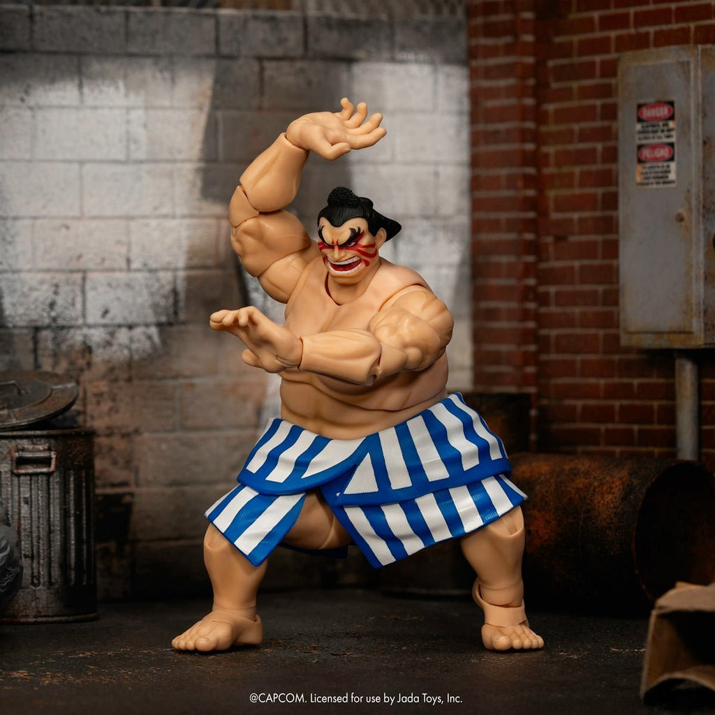 Jada Toys Ultra Street Fighter II E. Honda 6-Inch Scale Deluxe Action Figure