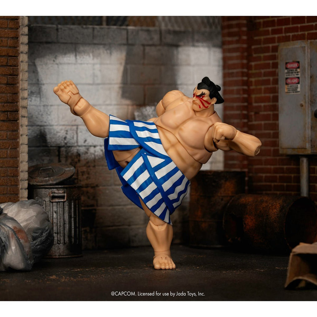 Jada Toys Ultra Street Fighter II E. Honda 6-Inch Scale Deluxe Action Figure