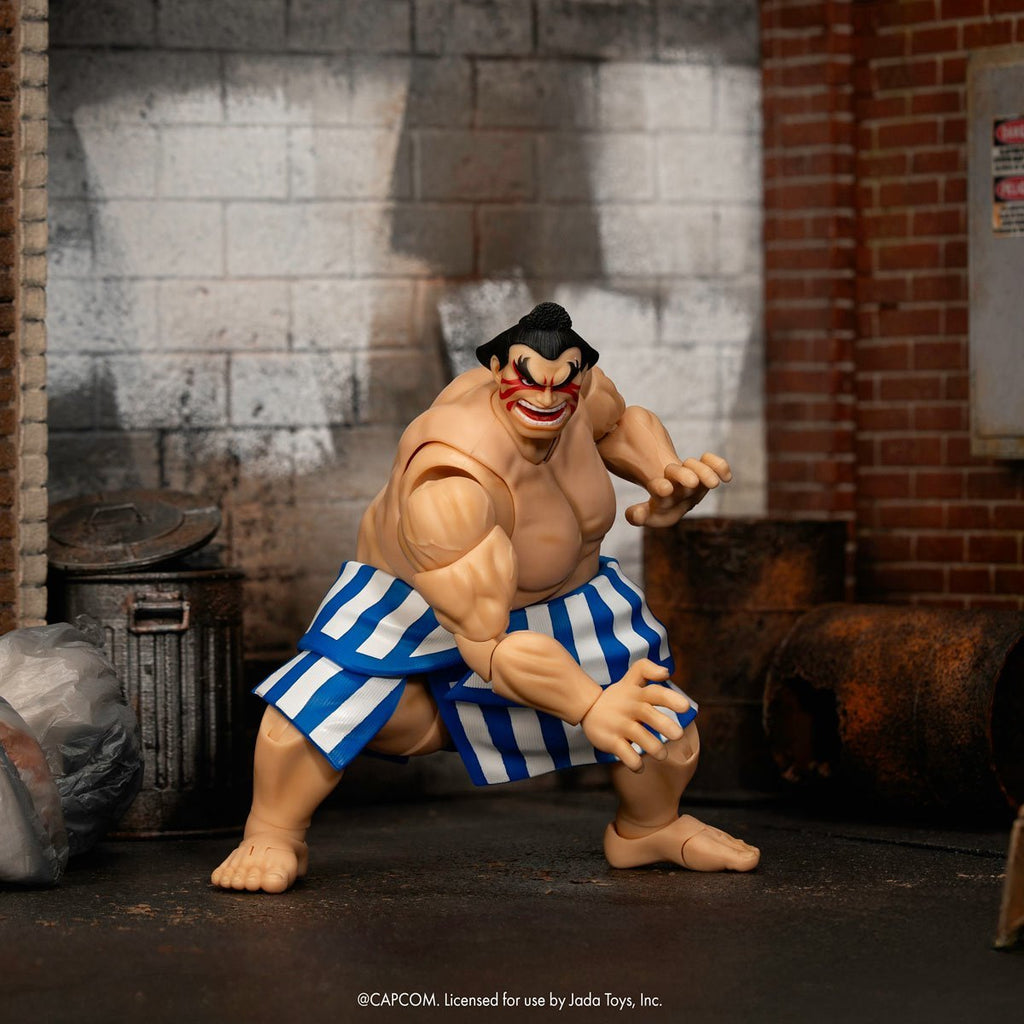 Jada Toys Ultra Street Fighter II E. Honda 6-Inch Scale Deluxe Action Figure