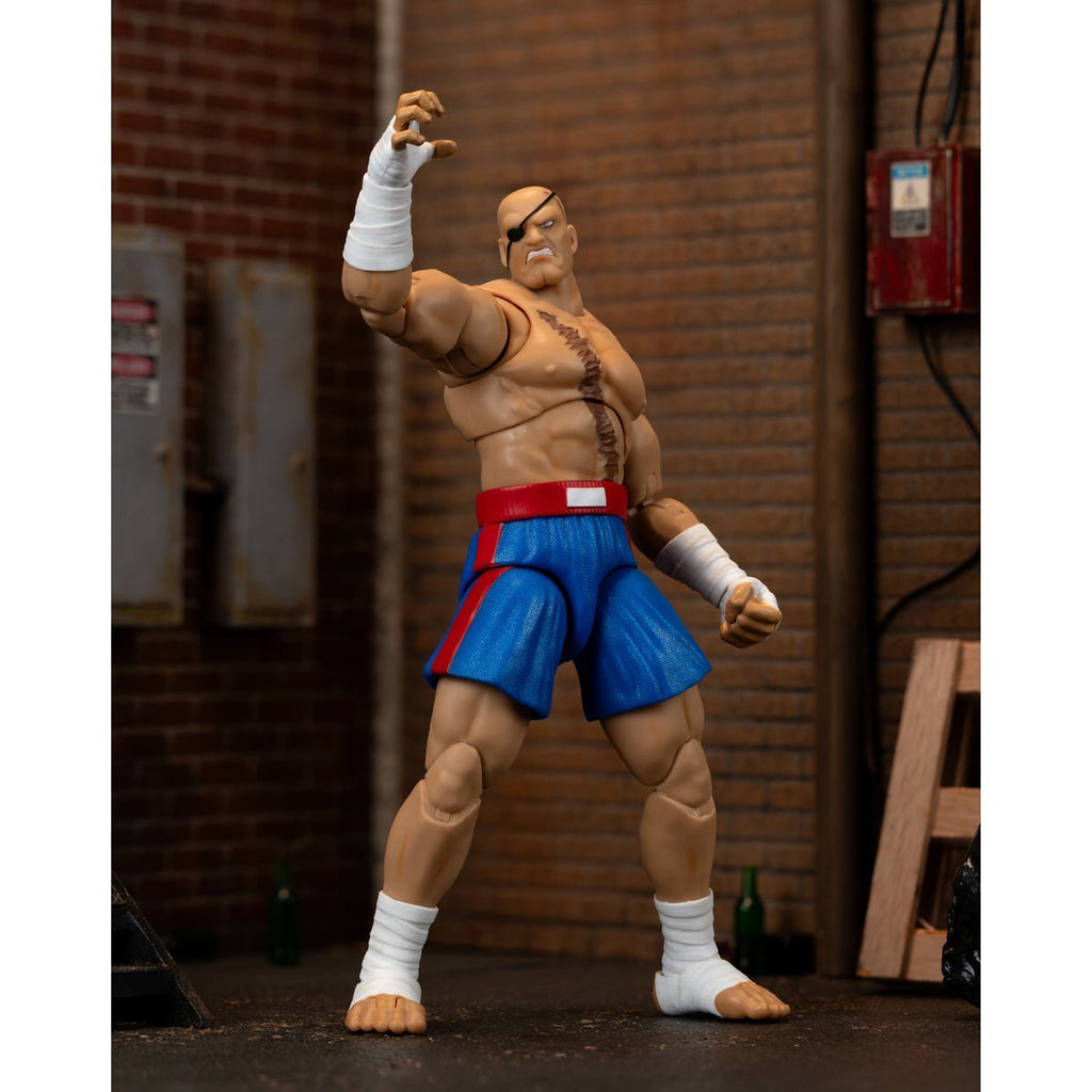 Jada Toys Ultra Street Fighter II Sagat 6-Inch Scale Deluxe Action Figure