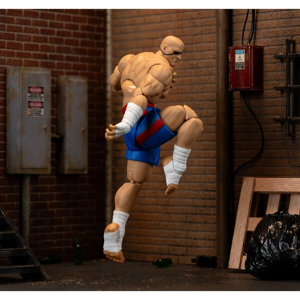Jada Toys Ultra Street Fighter II Sagat 6-Inch Scale Deluxe Action Figure