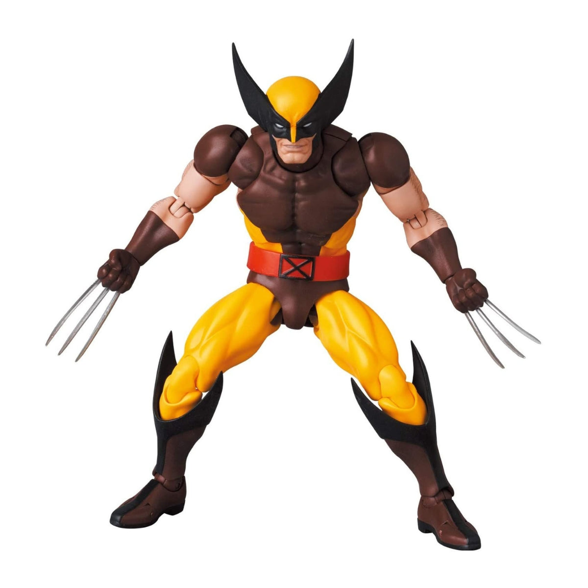 Mafex No.138 Wolverine (Brown Suit) X-Men Action Figure