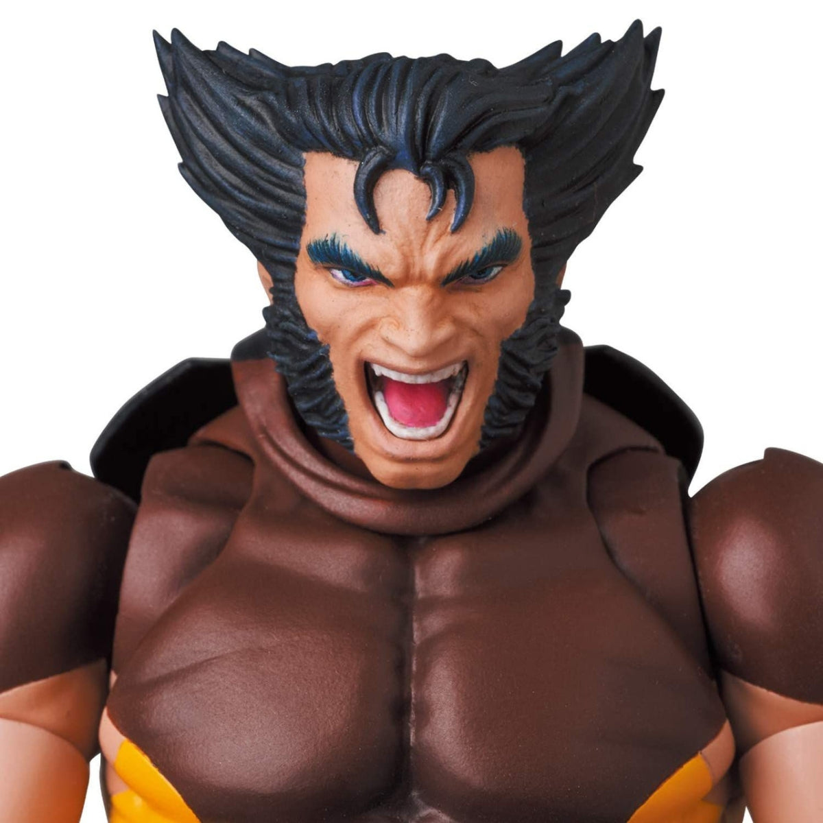Mafex No.138 Wolverine (Brown Suit) X-Men Action Figure