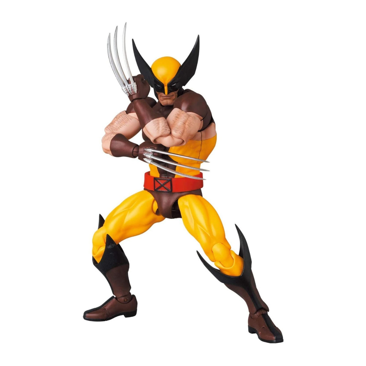 Mafex No.138 Wolverine (Brown Suit) X-Men Action Figure