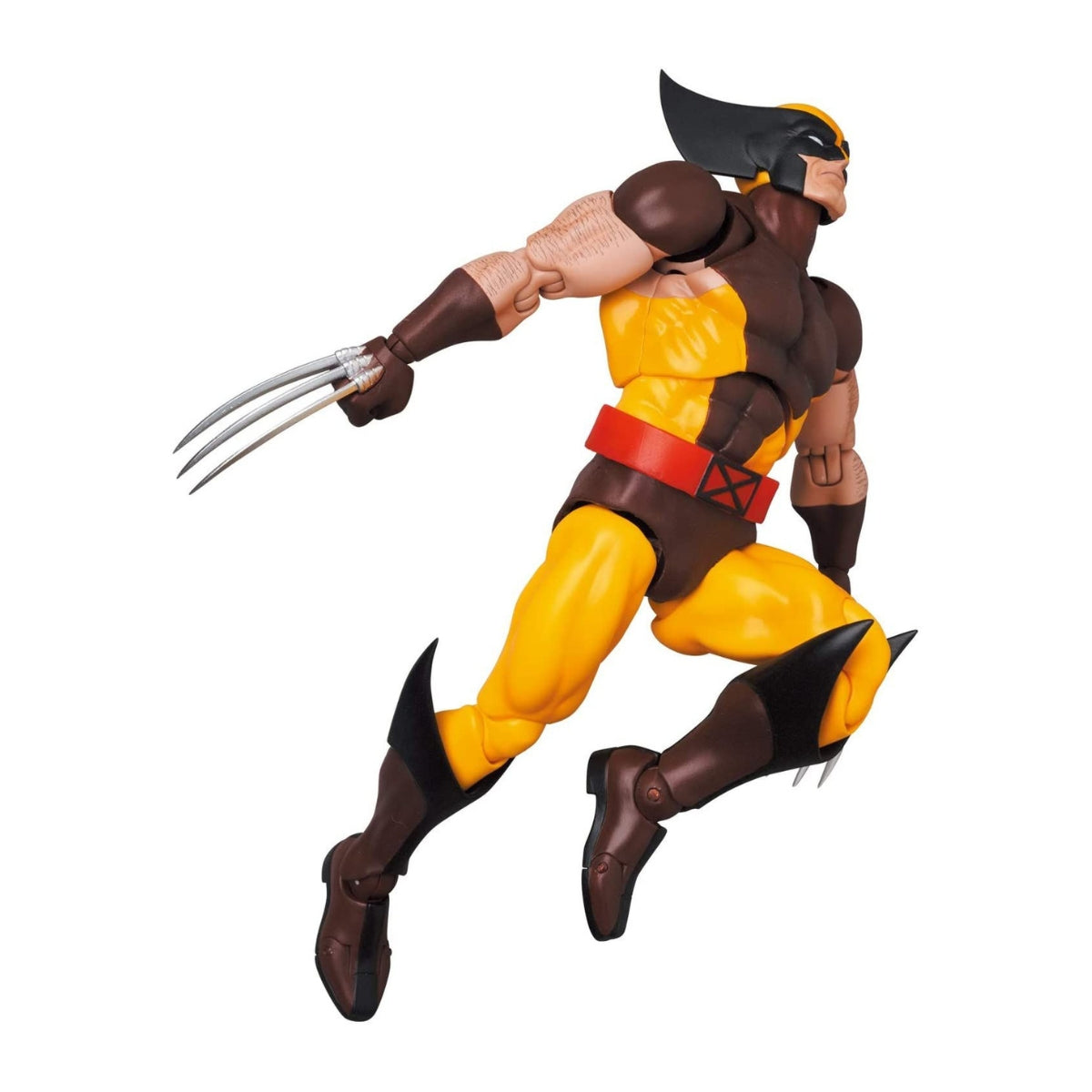Mafex No.138 Wolverine (Brown Suit) X-Men Action Figure