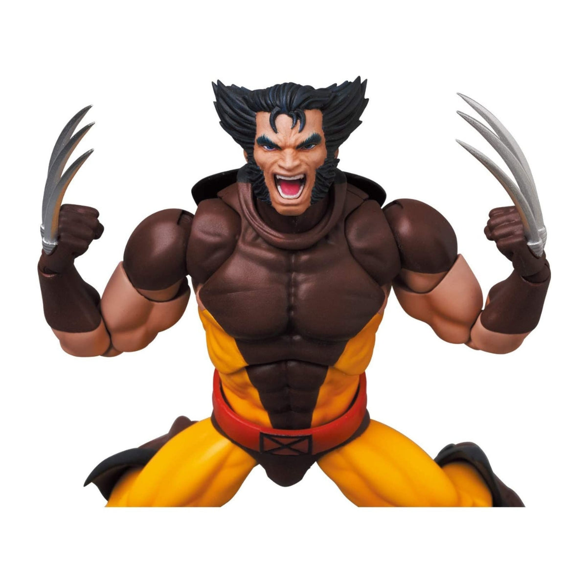 Mafex No.138 Wolverine (Brown Suit) X-Men Action Figure