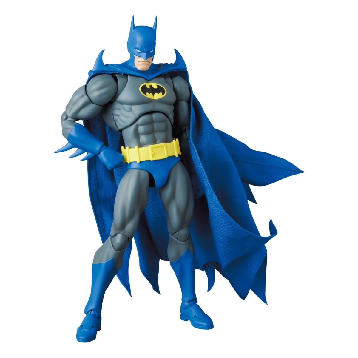 Mafex No.215 Knight Crusader Batman, Blue (Knightfall Batman Version) Action Figure