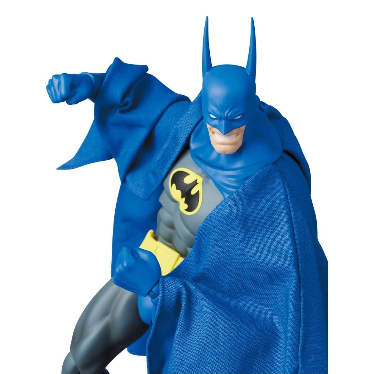 Mafex No.215 Knight Crusader Batman, Blue (Knightfall Batman Version) Action Figure