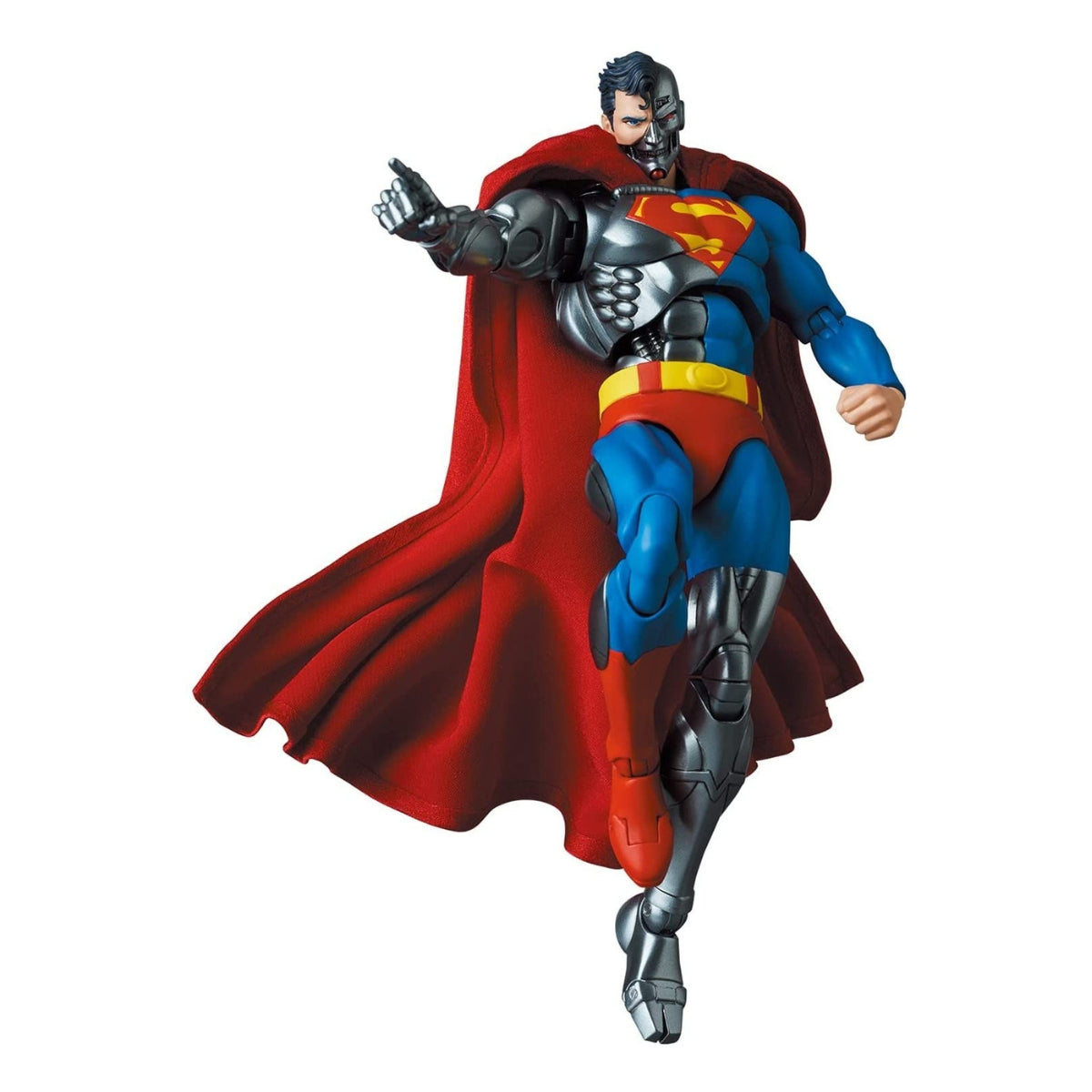 Mafex No.164 the Return of Superman Cyborg Superman Action Figure