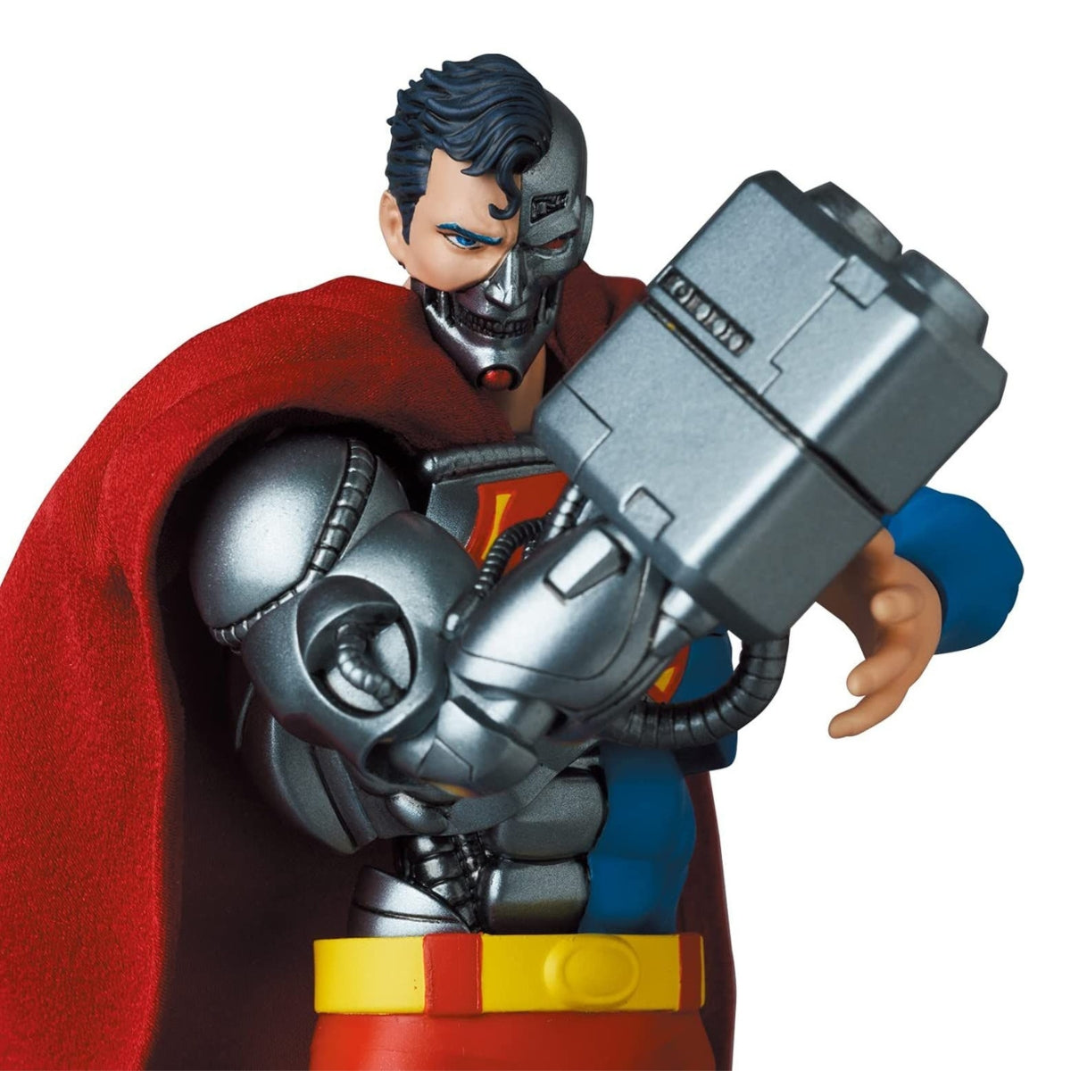 Mafex No.164 the Return of Superman Cyborg Superman Action Figure