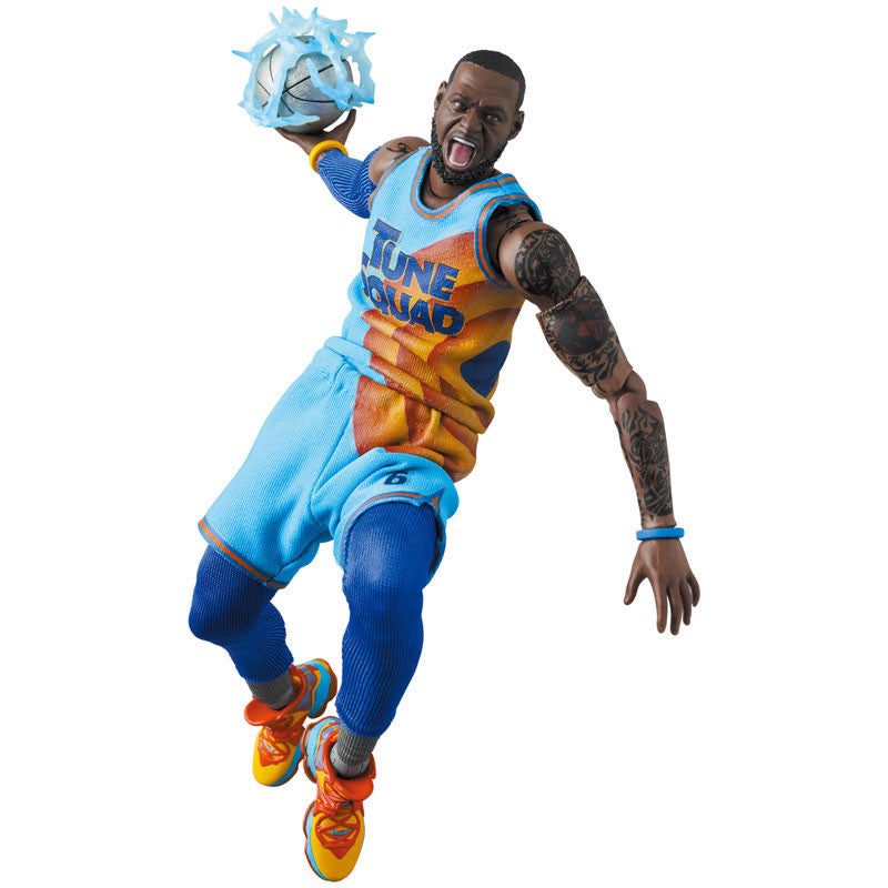 Mafex No.197 LeBron James Action Figure, from Space Jam: A New Legacy