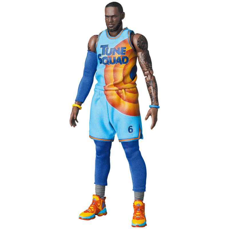 Mafex No.197 LeBron James Action Figure, from Space Jam: A New Legacy