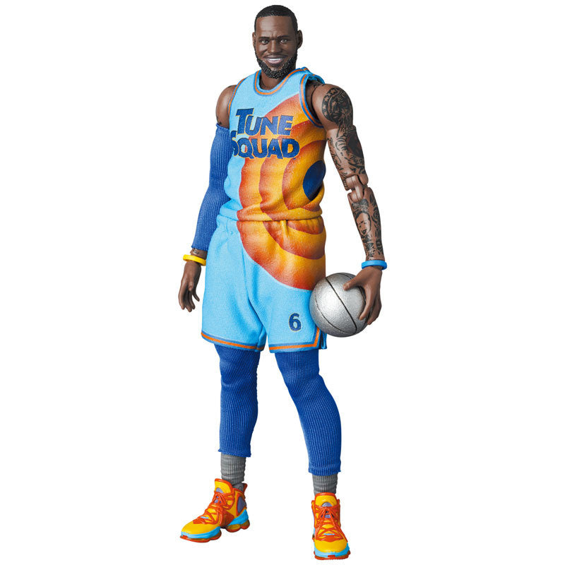 Mafex No.197 LeBron James Action Figure, from Space Jam: A New Legacy