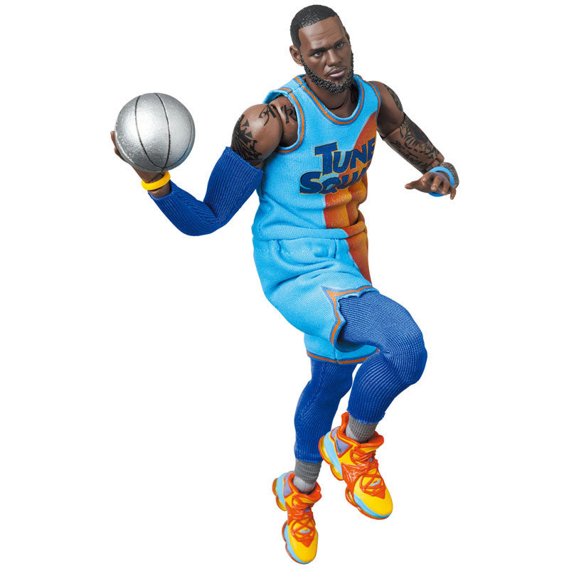 Mafex No.197 LeBron James Action Figure, from Space Jam: A New Legacy