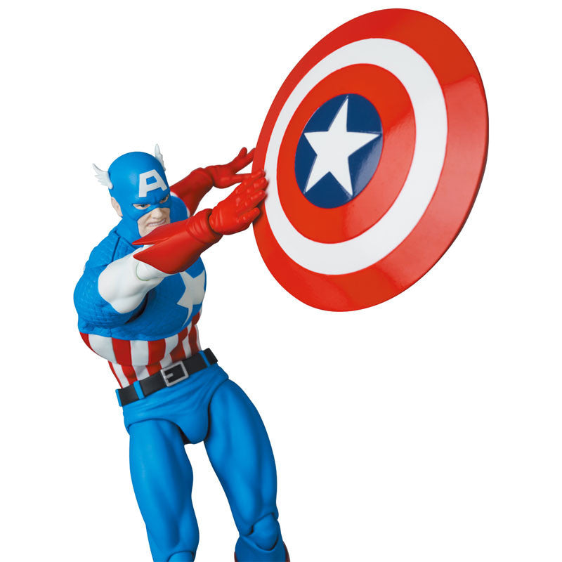 Mafex No.217 Captain America (Comic Book Version) Action Figure