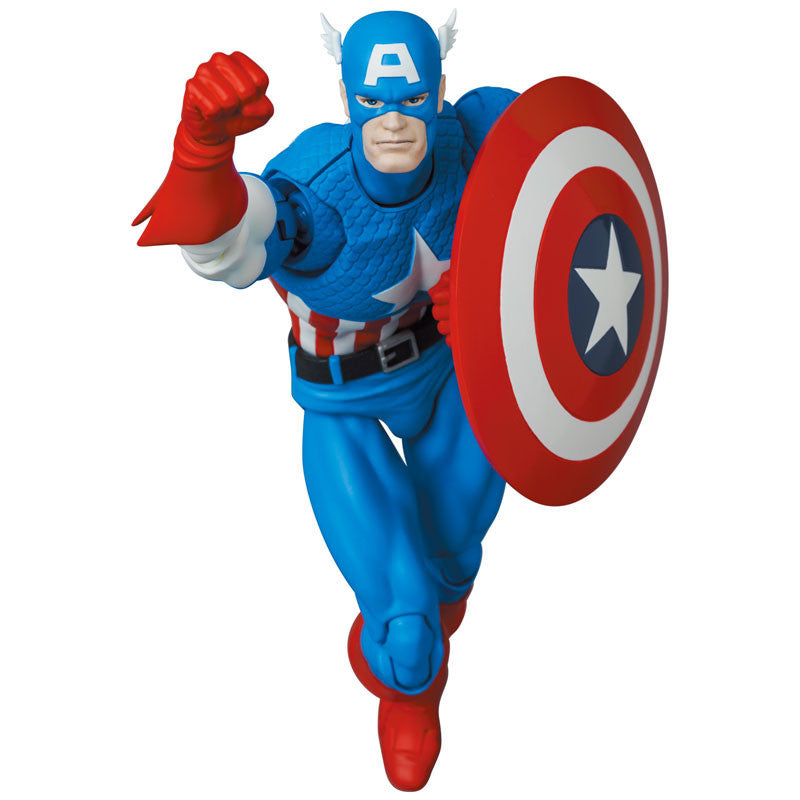 Mafex No.217 Captain America (Comic Book Version) Action Figure