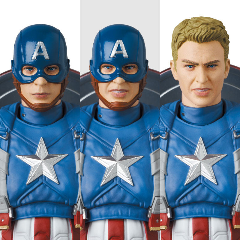 Mafex No.220 Captain America (Classic Suit) Captain America: Winter Soldier Action Figure