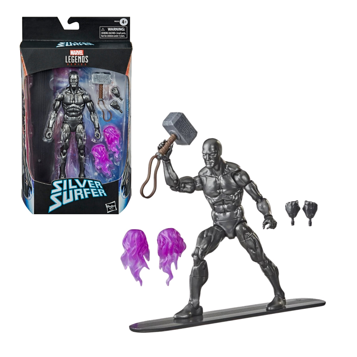 Marvel Legends Series Silver Surfer 6-inch Action Figure (Re-Release)