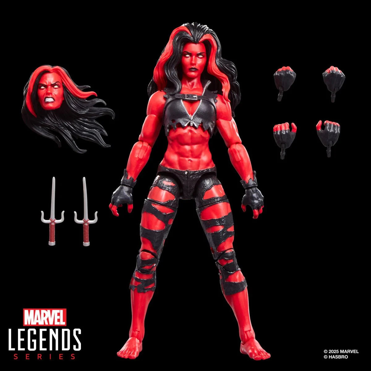 Marvel Legends Series Red She-Hulk Action Figure